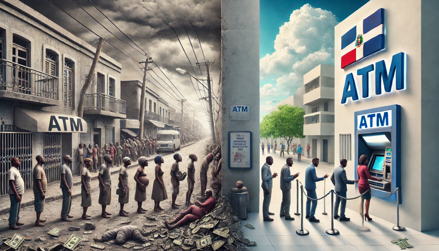 ATM : Pourquoi ça marche en République Dominicaine mais pas en Haïti ?