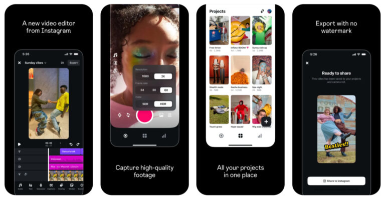Edits : Meta prépare son offensive contre CapCut, mais prend du retard