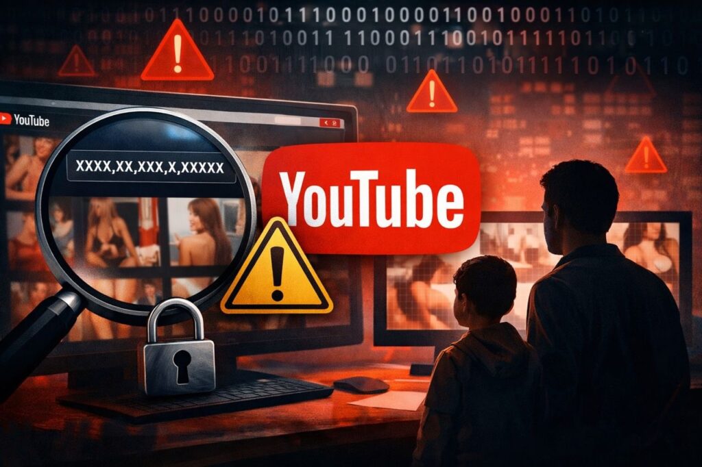 Contenus pornographiques sur YouTube : une faille inquiétante dans la modération de la plateforme