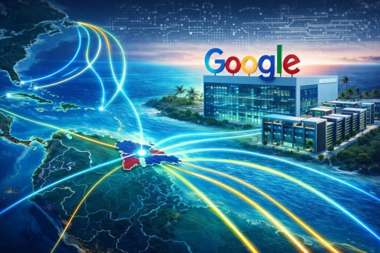 Google choisit la République dominicaine pour un projet numérique stratégique qui pourrait redéfinir l’Internet dans la Caraïbe