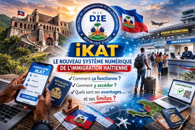 iKAT : ce qu’il faut comprendre sur le nouveau dispositif numérique de l’immigration en Haïti